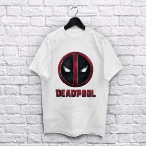 Deadpool Logo white T-Shirt