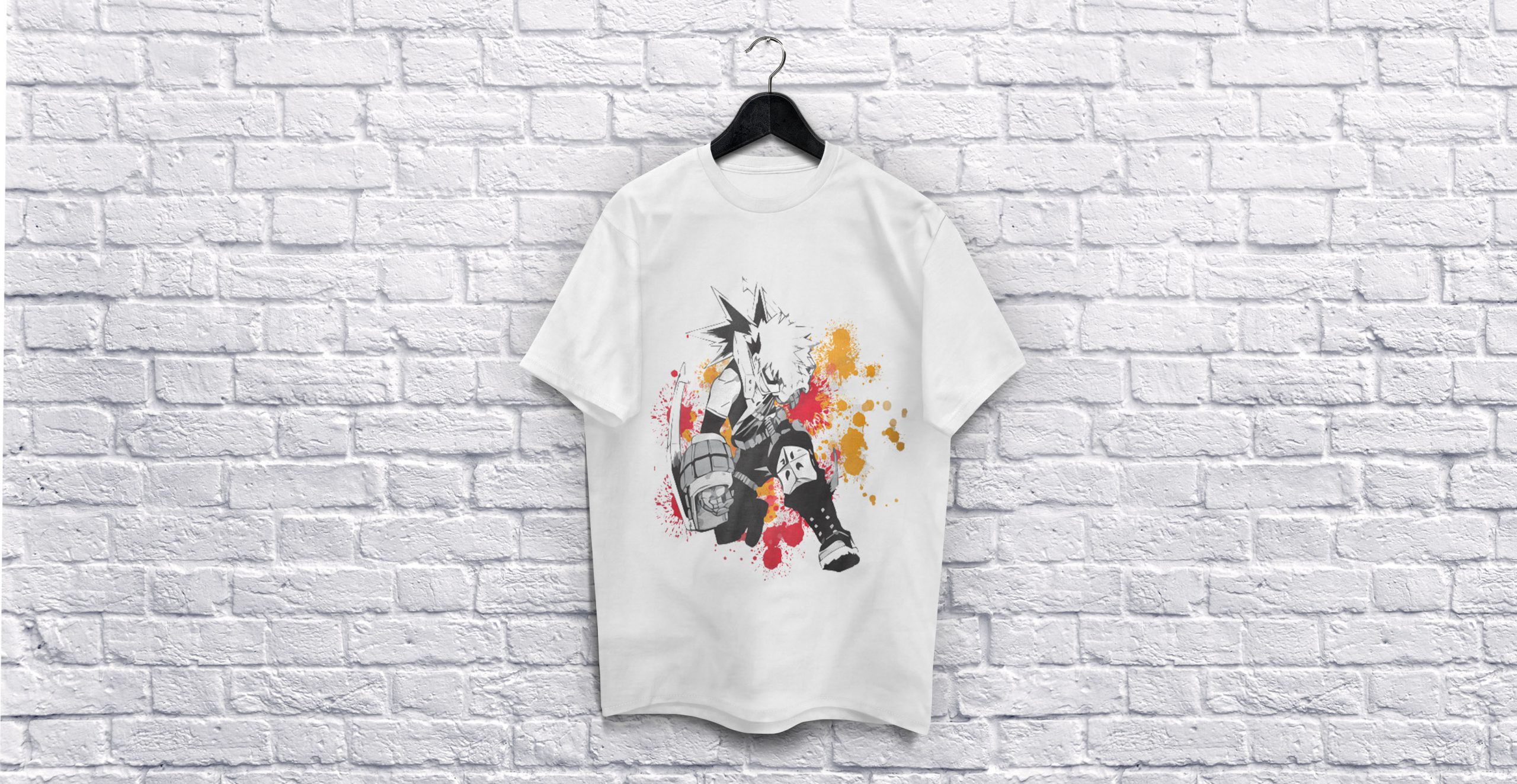 bakugou tie dye shirt