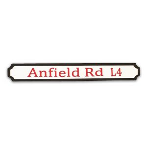 Anfield Rd L4 Wooden Sign