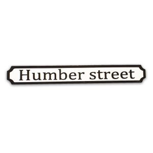 Humber Street Wooden Sign