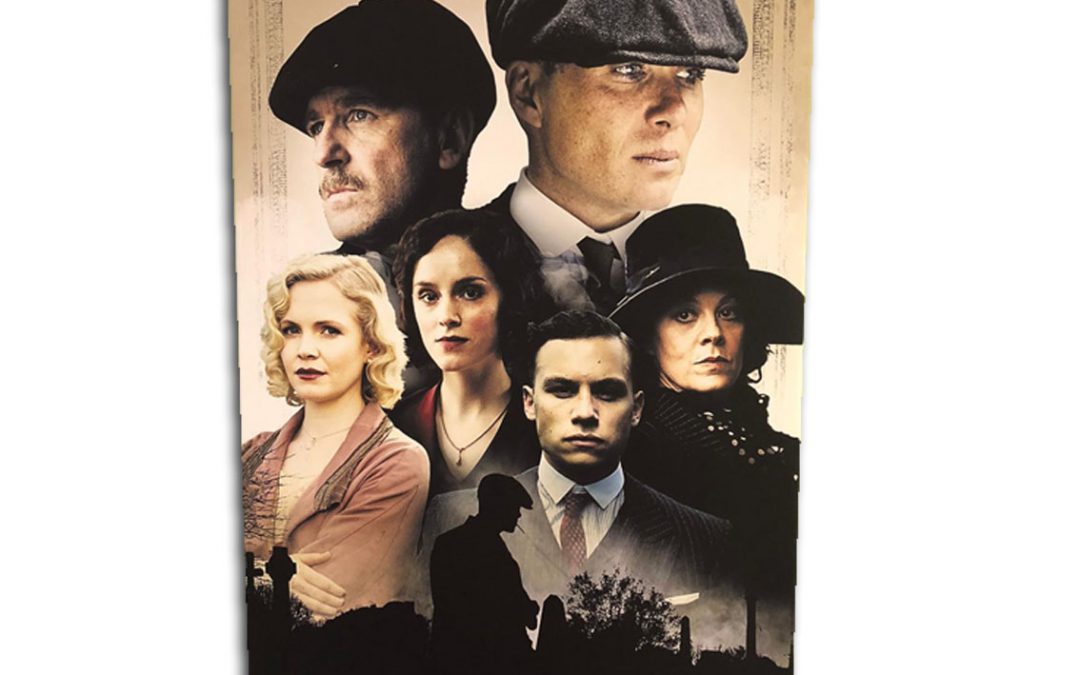 UK Peaky Blinders Canvas Prints Clothing Printing Design Business Service Launch