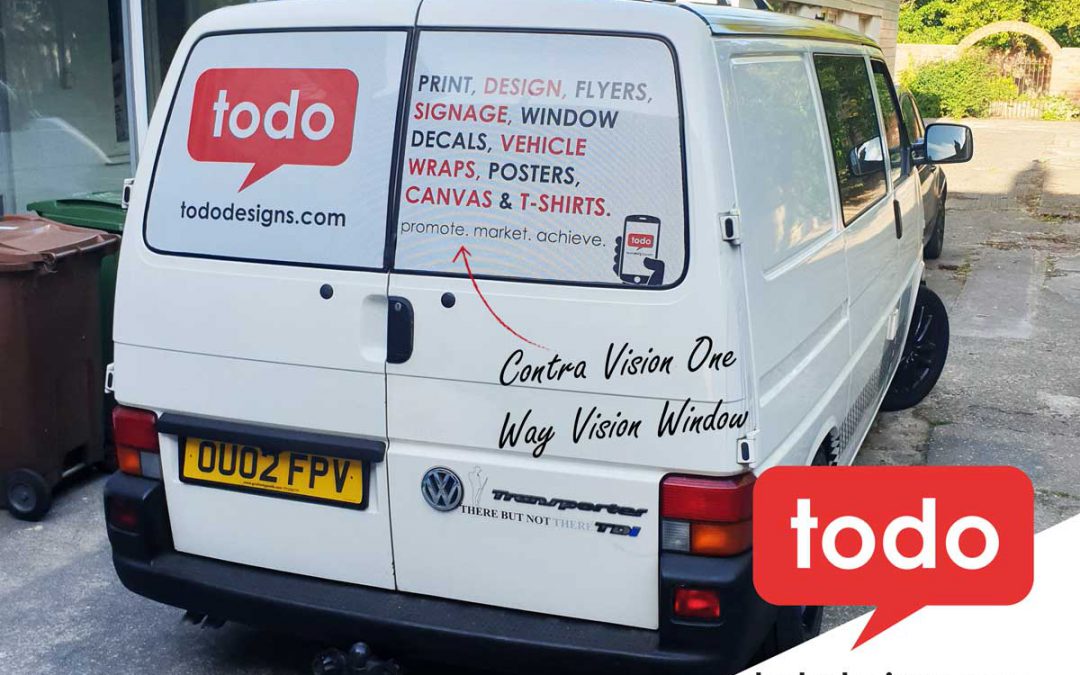 Contra Vision Privacy Window Film – Great For Home Bars & Commercial Offices or Vehicles