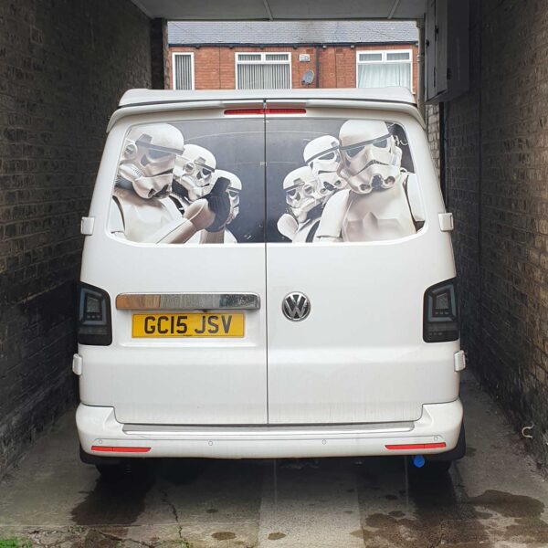 Back window panel VW - Stormtrooper